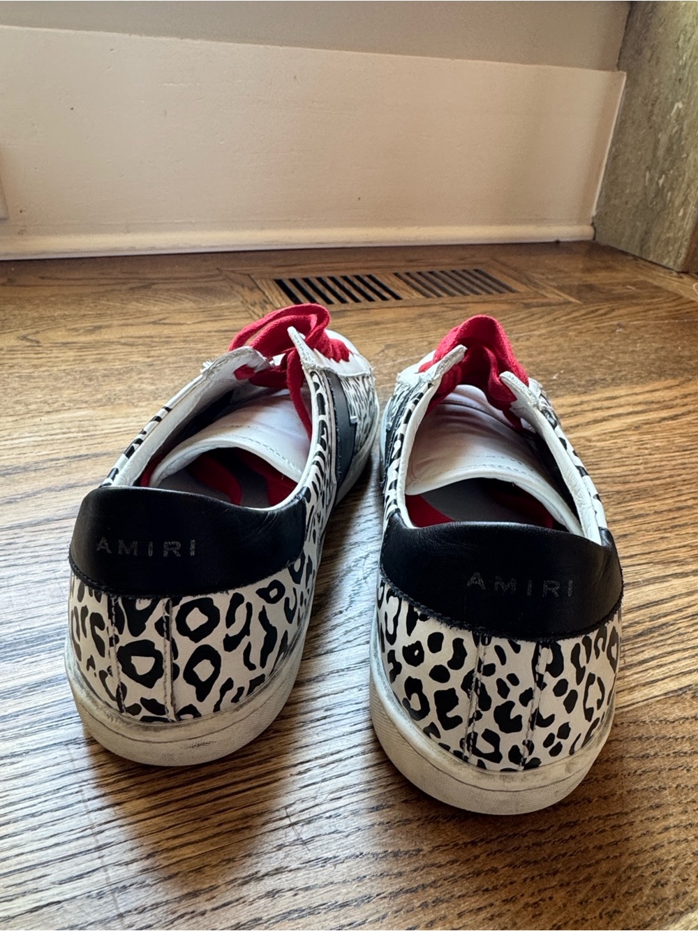Amiri leopard print women's sneakers - Picture 4 of 9